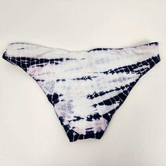L*Space Sandy Bikini Bottom in Liberty Tie Dye Blue Size Small - Picture 2 of 3